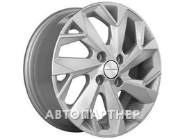 Khomen Wheels KHW1402(Vaz/Datsun) 5.5x14 4x98 ET35 58.5 F-Silver